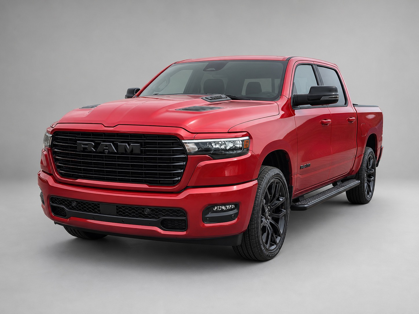 Red RAM 1500 used in an example Marketplace draft